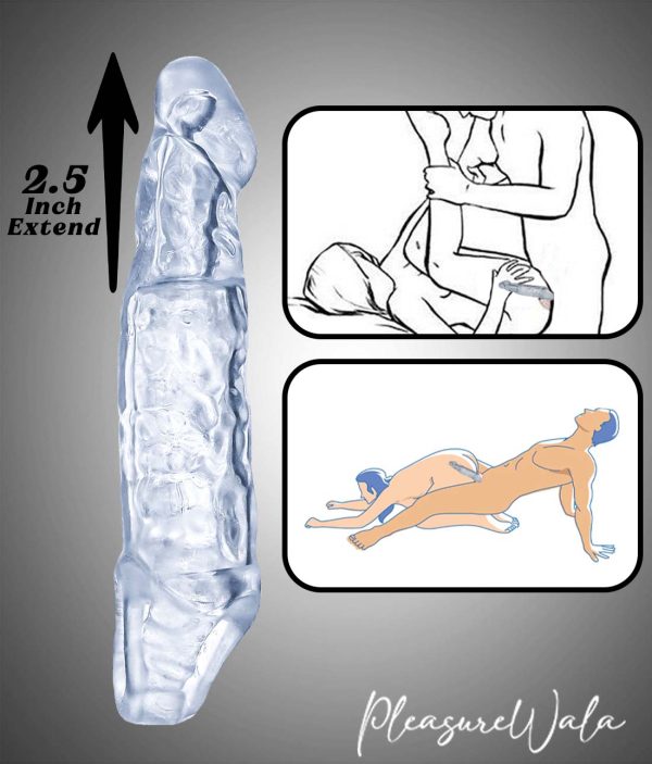Crystal Penis Sleeve For Penis and Balls